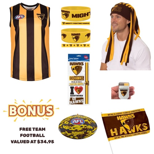 Hawthorn Hawks Kids Game Day Bundle