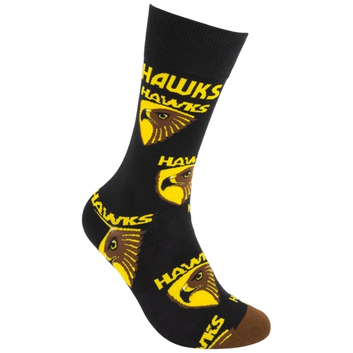 Hawthorn Hawks Foot-ies Organic Cotton Socks