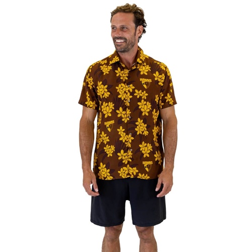 Hawthorn Hawks Reef Hawaiian Shirt