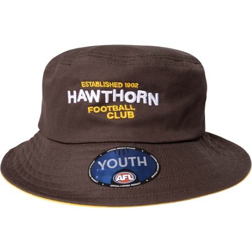 Hawthorn Hawks Youths Graphic Bucket Hat