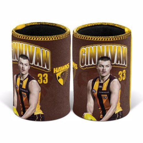 Hawthorn Hawks Jack Ginnivan Stubby Holder