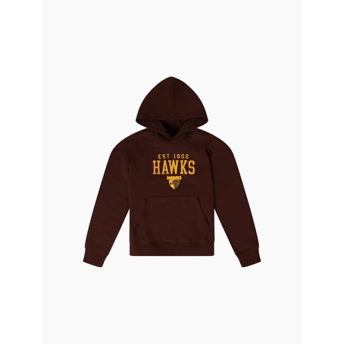 Hawthorn Hawks Youths Arch Vintage Hood