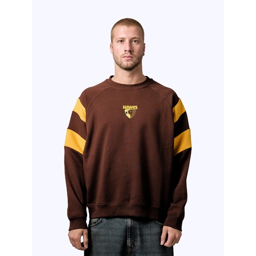 Hawthorn Hawks Unisex Splice Crew
