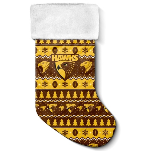 Hawthorn Hawks Jumbo Christmas Stocking