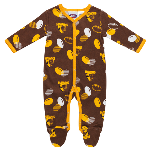 Hawthorn Hawks Babies Coverall Size:1