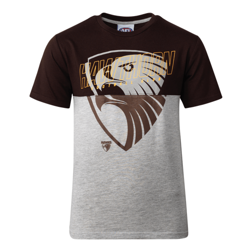 Hawthorn Hawks Youths Split Logo Tee