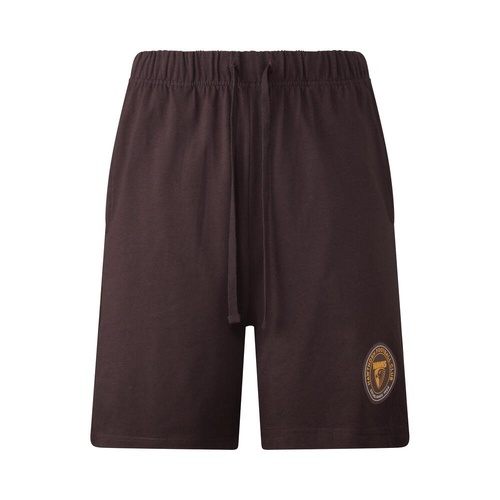 Hawthorn Hawks Mens Cotton Logo Shorts