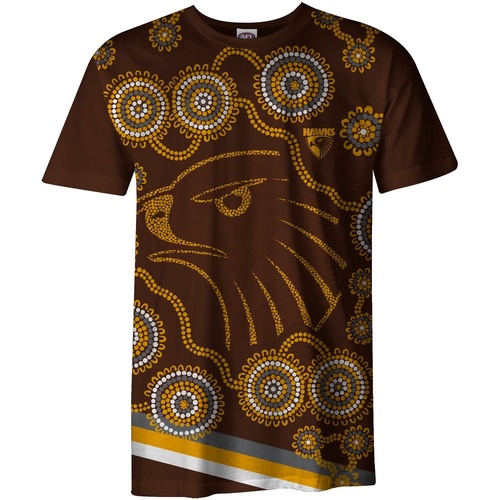 Hawthorn Hawks Youths Indigenous Tee