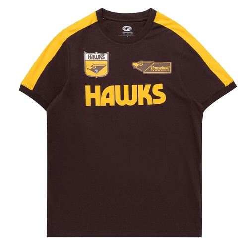 Hawthorn Hawks Mens Throwback Logo T-Shirt