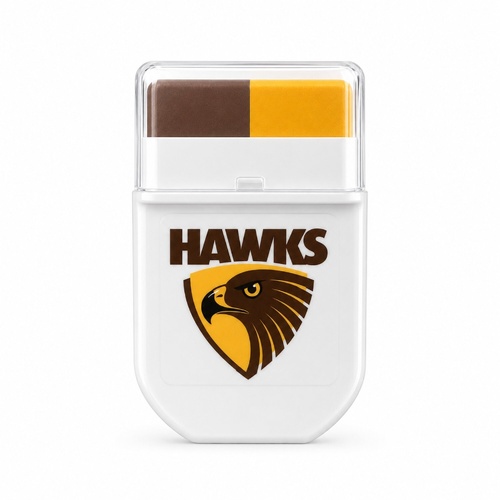 Hawthorn Hawks Fanbrush Face Paint