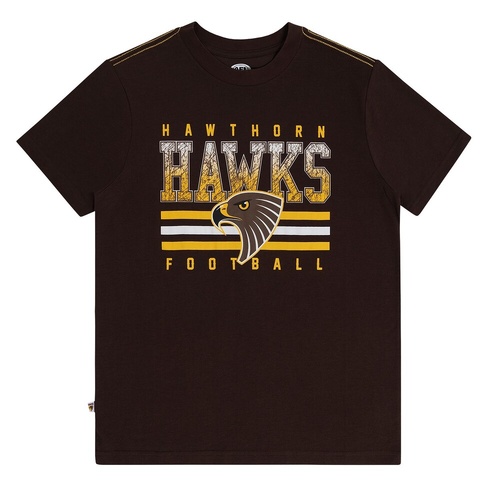 Hawthorn Hawks Youths Sketch Tee