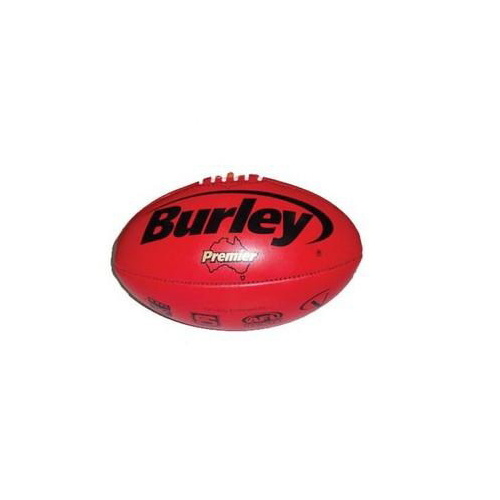 Leather Premier Red Full Size Football