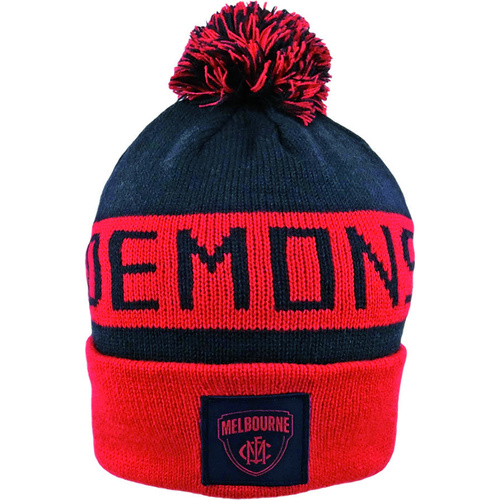 Melbourne Demons Bar Beanie
