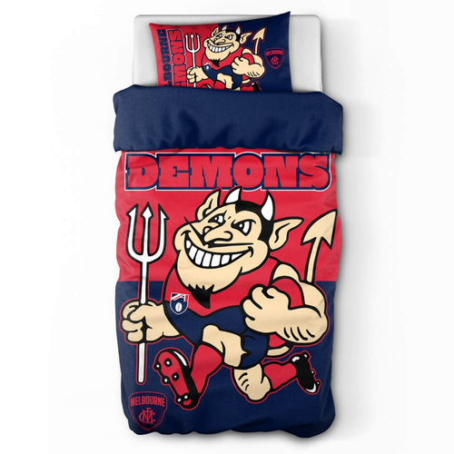 Melbourne Demons Single Doona Cover