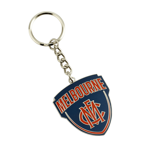 Melbourne Demons Logo Metal Keyring