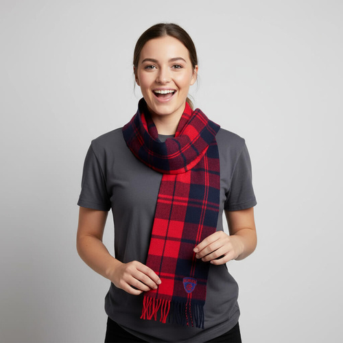 Melbourne Demons Tartan Scarf