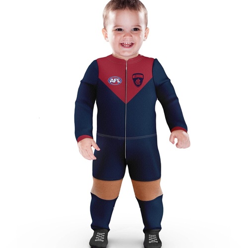 Melbourne Demons Infants Original Footysuit