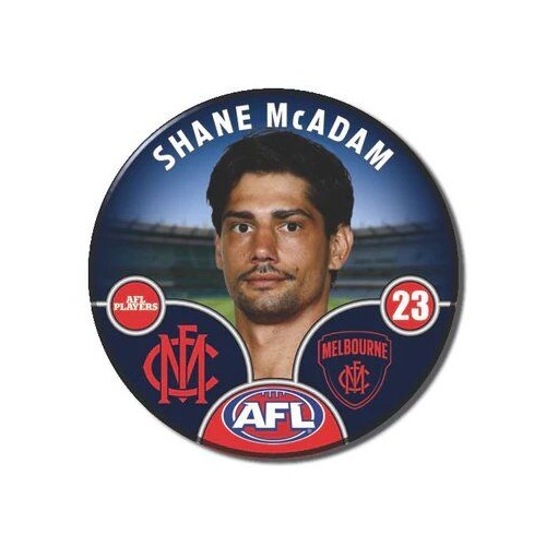 Melbourne Demons 2025 Player Pin Badge - MCADAM