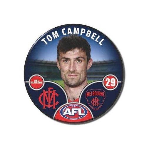 Melbourne Demons 2025 Player Pin Badge - CAMPBELL