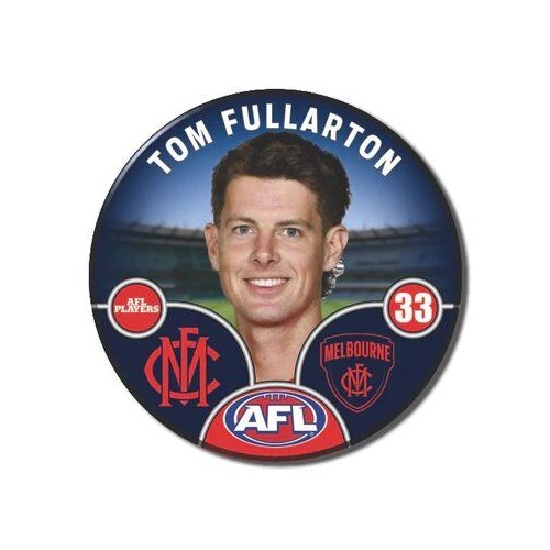 Melbourne Demons 2025 Player Pin Badge - FULLARTON