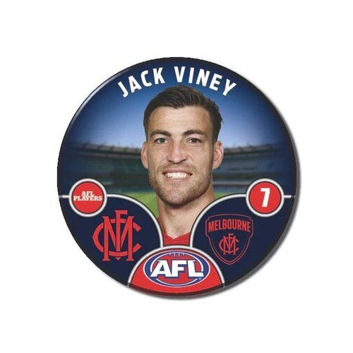 Melbourne Demons 2025 Player Pin Badge - VINEY