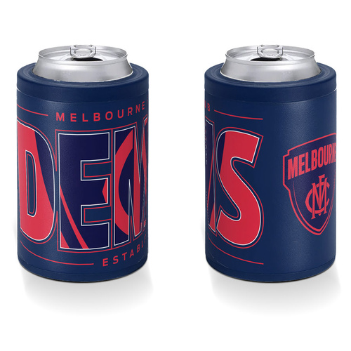 Melbourne Demons Insulated S/Steel Stubby Holder