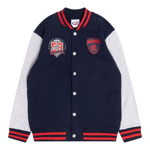 Melbourne Demons Youths Varsity Fleece Jacket