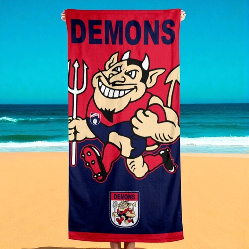 Melbourne Demons Jumbo Beach Towel