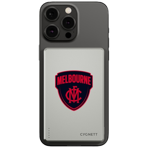Melbourne Demons AFL Magnetic Wireless Power Bank