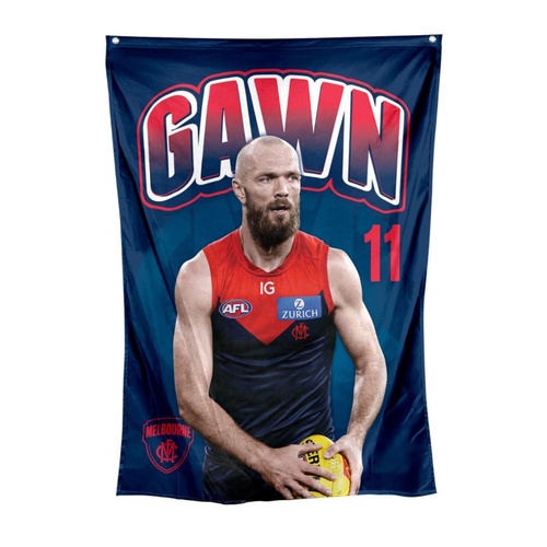 Melbourne Demons Max Gawn Wall Flag