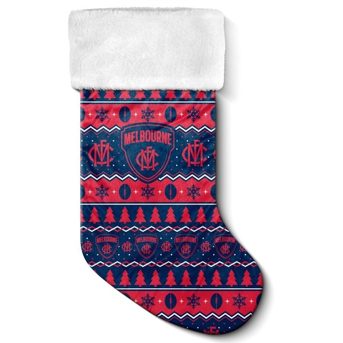 Melbourne Demons Jumbo Christmas Stocking