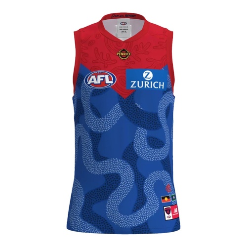 Melbourne Demons 2026 New Balance Adults Indigenous Home Guernsey