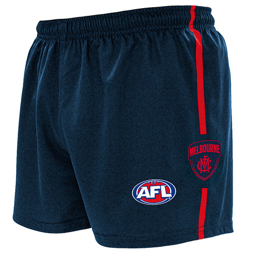 Melbourne Demons Youths Logo Footy Shorts