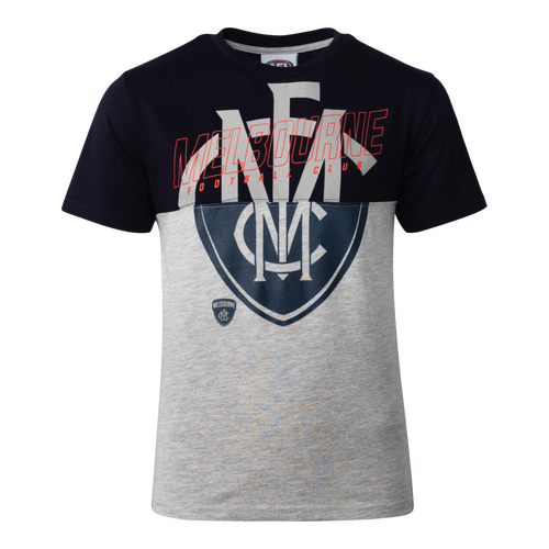 Melbourne Demons Youths Split Logo Tee
