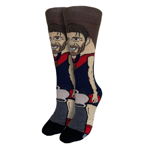 Melbourne Demons Premiers Petracca Youths Nerd Socks