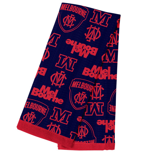 Melbourne Demons Cotton Tea Towel