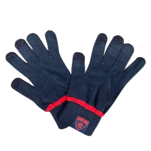 Melbourne Demons Touchscreen Gloves