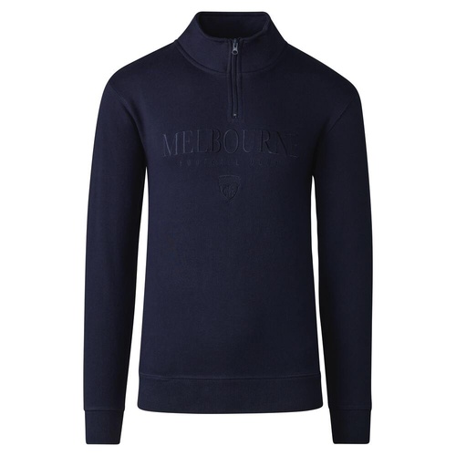 Melbourne Demons Mens Quarter Zip Pullover