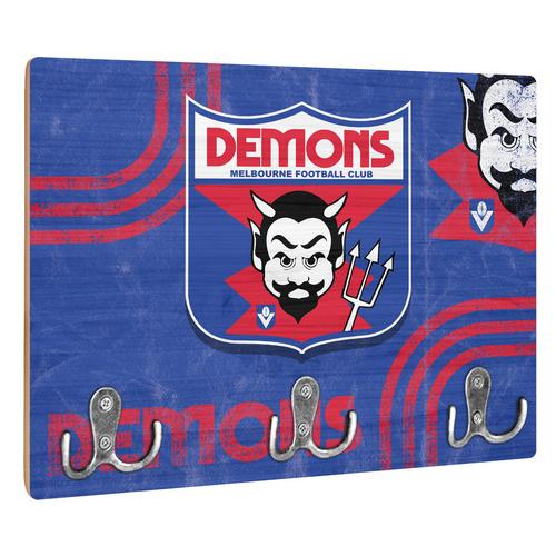 Melbourne Demons Heritage Wall Key Rack