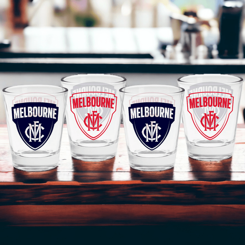 Melbourne Demons Shot Glasses set of 4