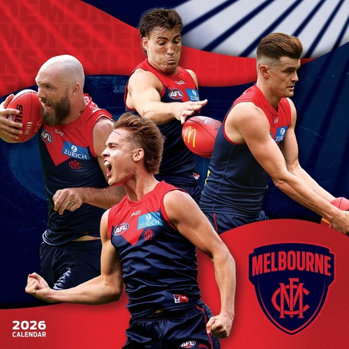 Melbourne Demons 2026 AFL Calendar