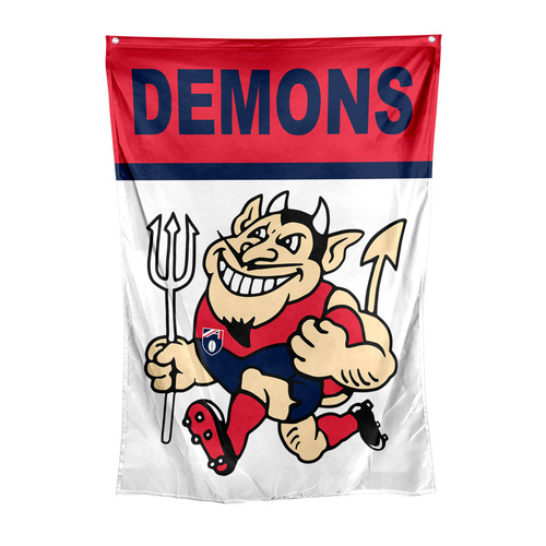Melbourne Demons Retro Wall Flag