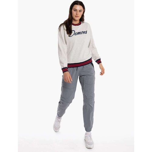 Melbourne Demons Womens Script Crew Top