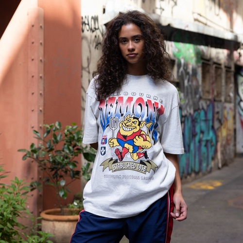 Melbourne Demons Mitchell & Ness Character Tee