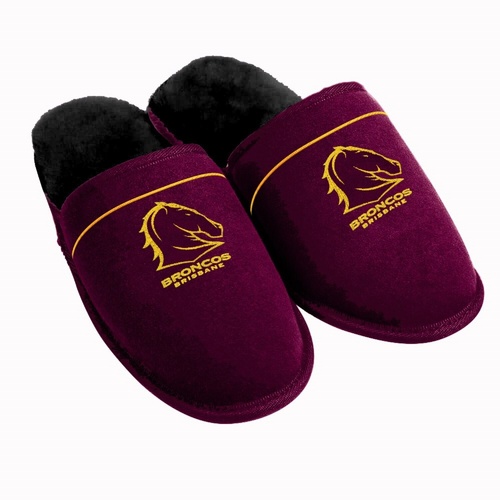 Brisbane Broncos Adults Slippers