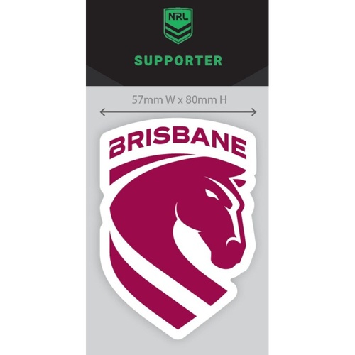 Brisbane Broncos Mini Decal