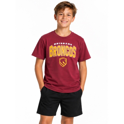 Brisbane Broncos Youths Arch T-Shirt