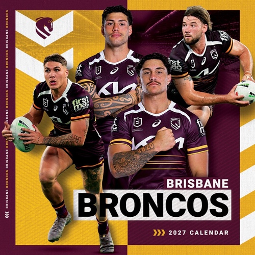 Brisbane Broncos 2027 NRL Calendar