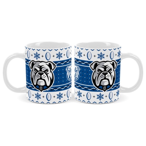 Canterbury Bulldogs Christmas Coffee Mug