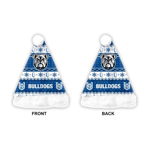 Canterbury Bulldogs 2026 Christmas Santa Hat
